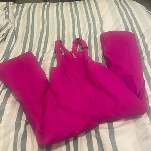 Girls land end waterproof squall snow bibs pants